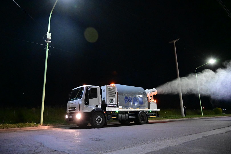 Mirá cuándo pasa el fumigador por tu barrio