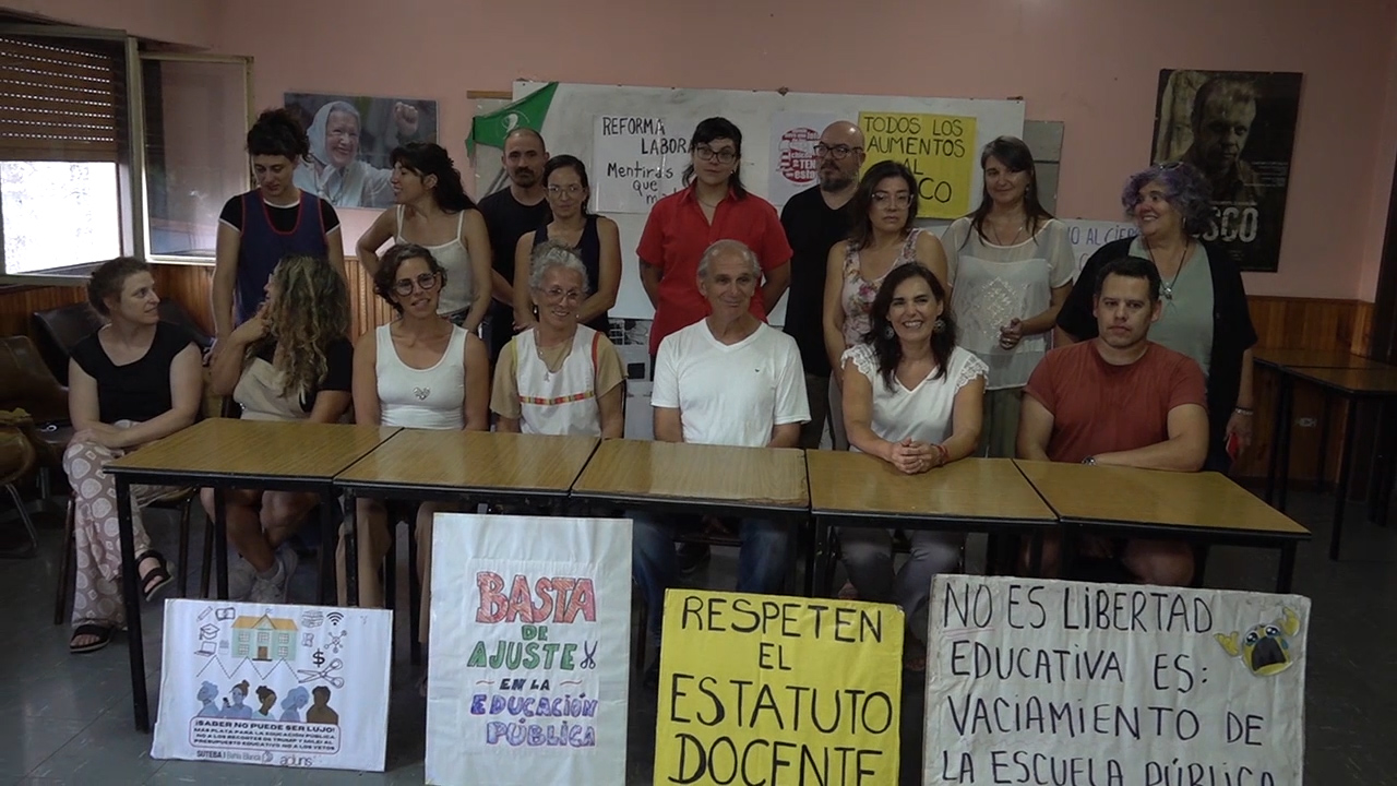 Elecciones en SUTEBA: la lista Multicolor se presenta en Bahía Blanca