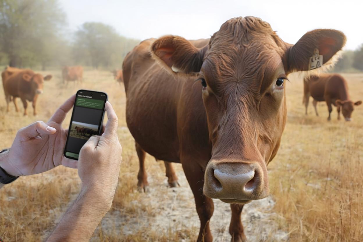 Estudiantes crearon una app que usa IA para detectar problemas nutricionales en el ganado