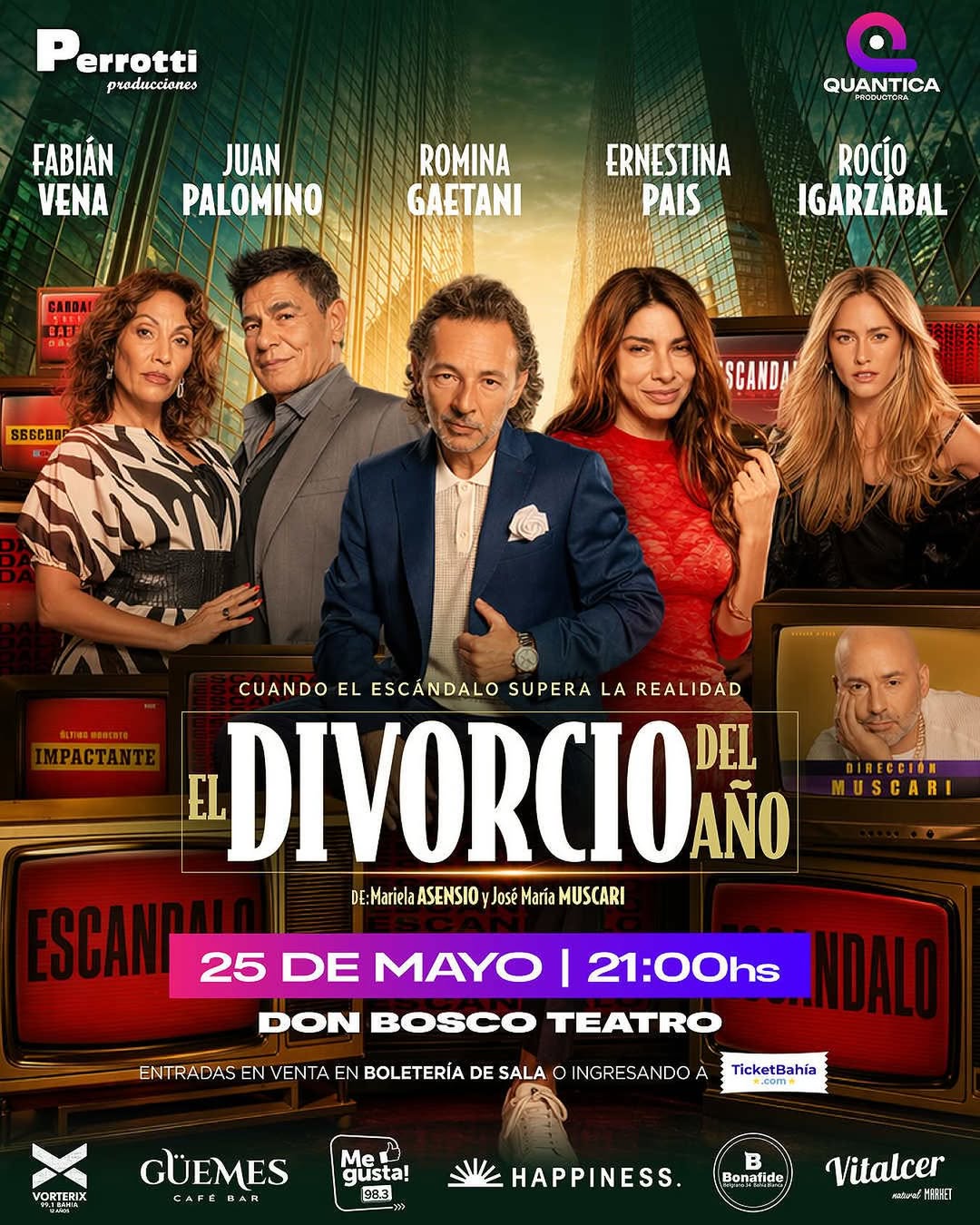 Humor y conflictos modernos: llega “El Divorcio del Año” a Bahía Blanca