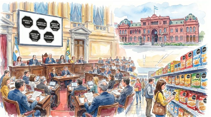 Etiquetado Frontal: la oposición cree que el Gobierno busca derogar la ley para repuntar el consumo