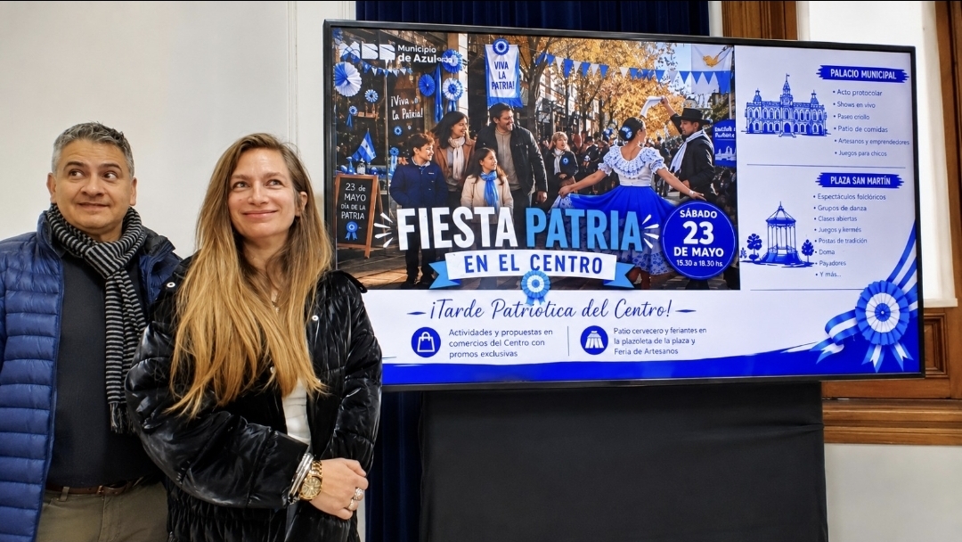 El centro celebrará el 25 de Mayo con música, gastronomía y actividades para toda la familia