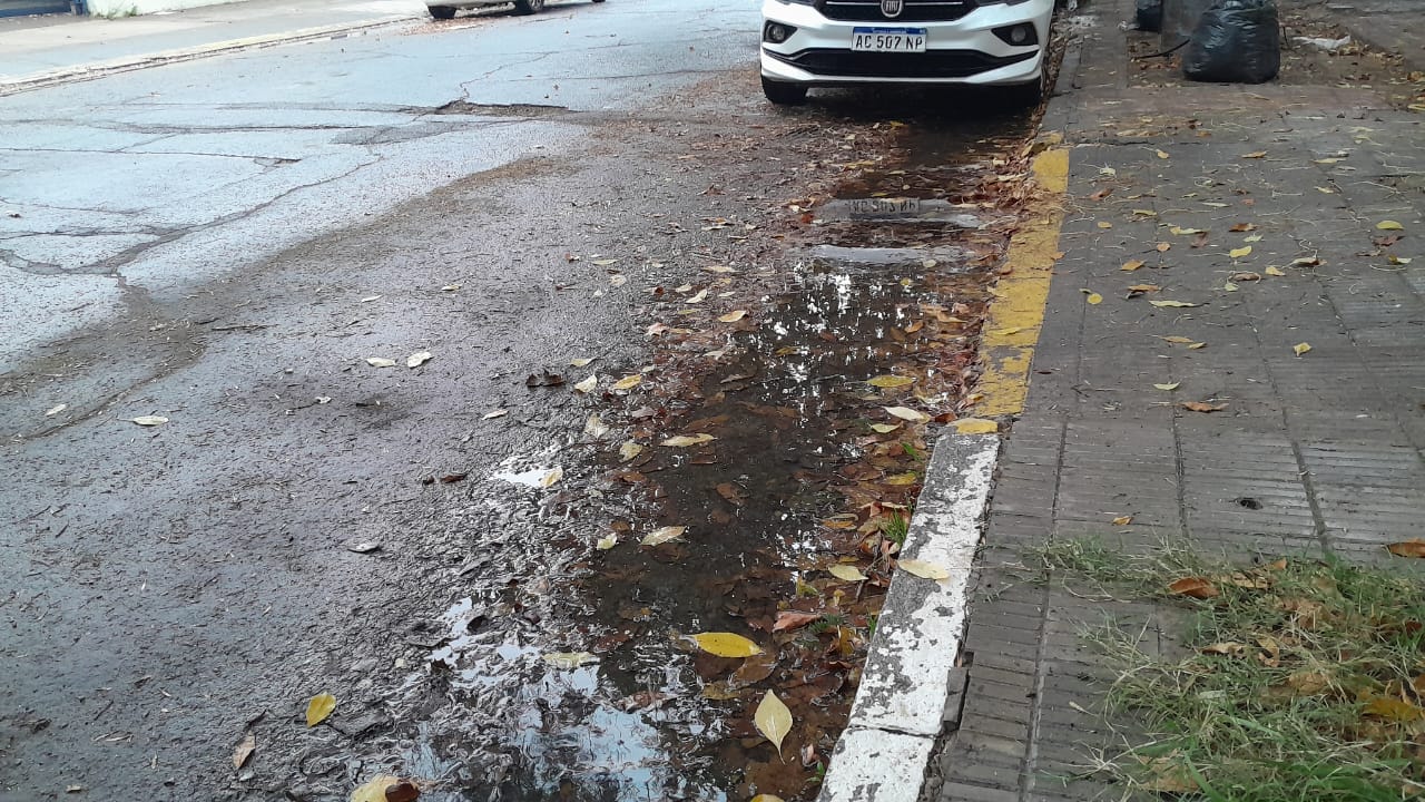 Vecinos de Vicente López al 700 reclaman por una pérdida en el sector