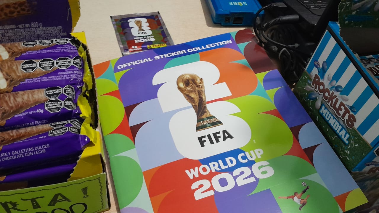 Furor por el álbum y figuritas del mundial