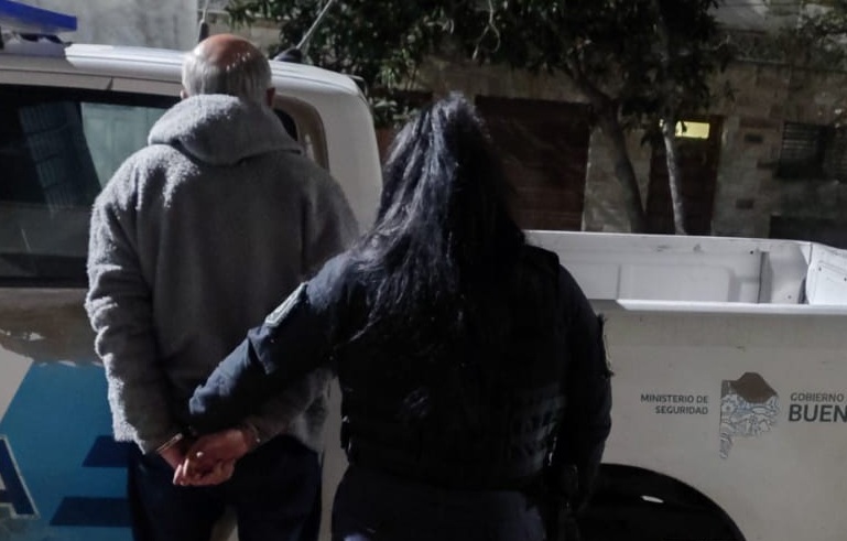 Detuvieron a un hombre de 71 años con una moto robada