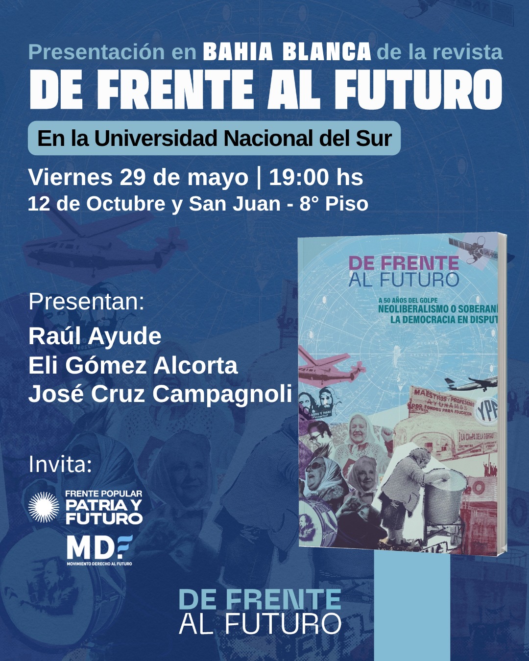 Presentan una revista “De Frente al Futuro”