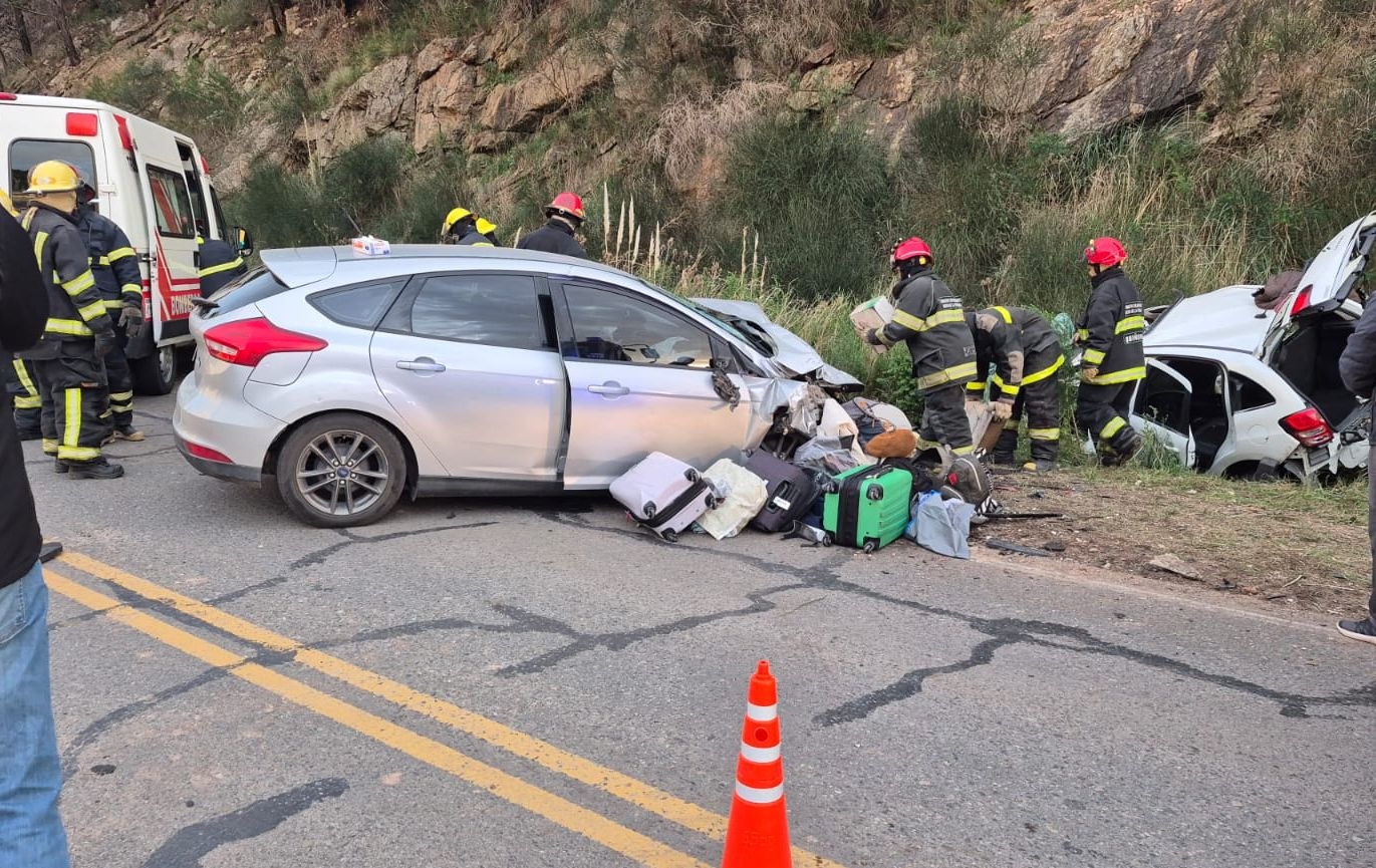 Cuatro muertos por un choque en el Abra de la Ventana