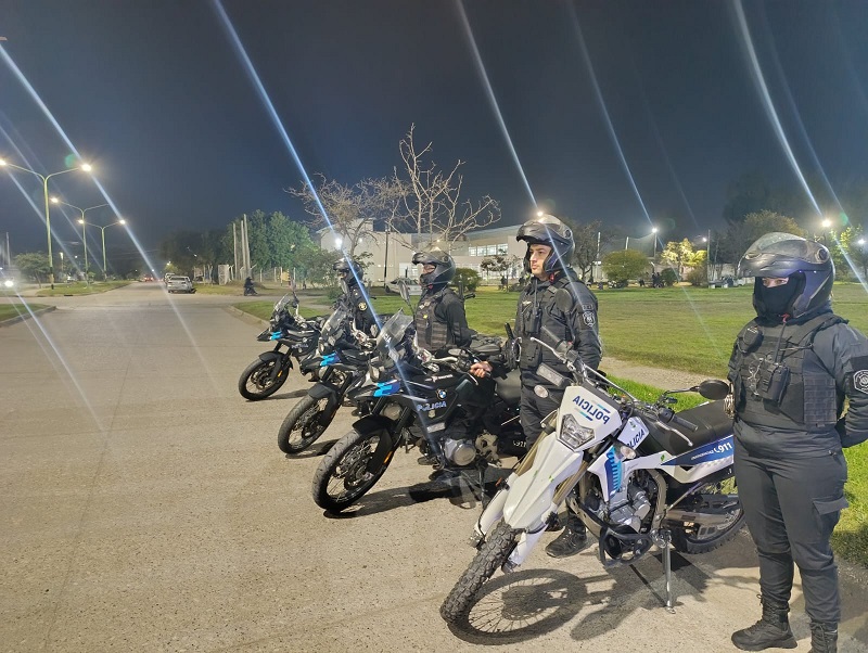 Operativo policial con 110 efectivos movilizados en Zonas Calientes