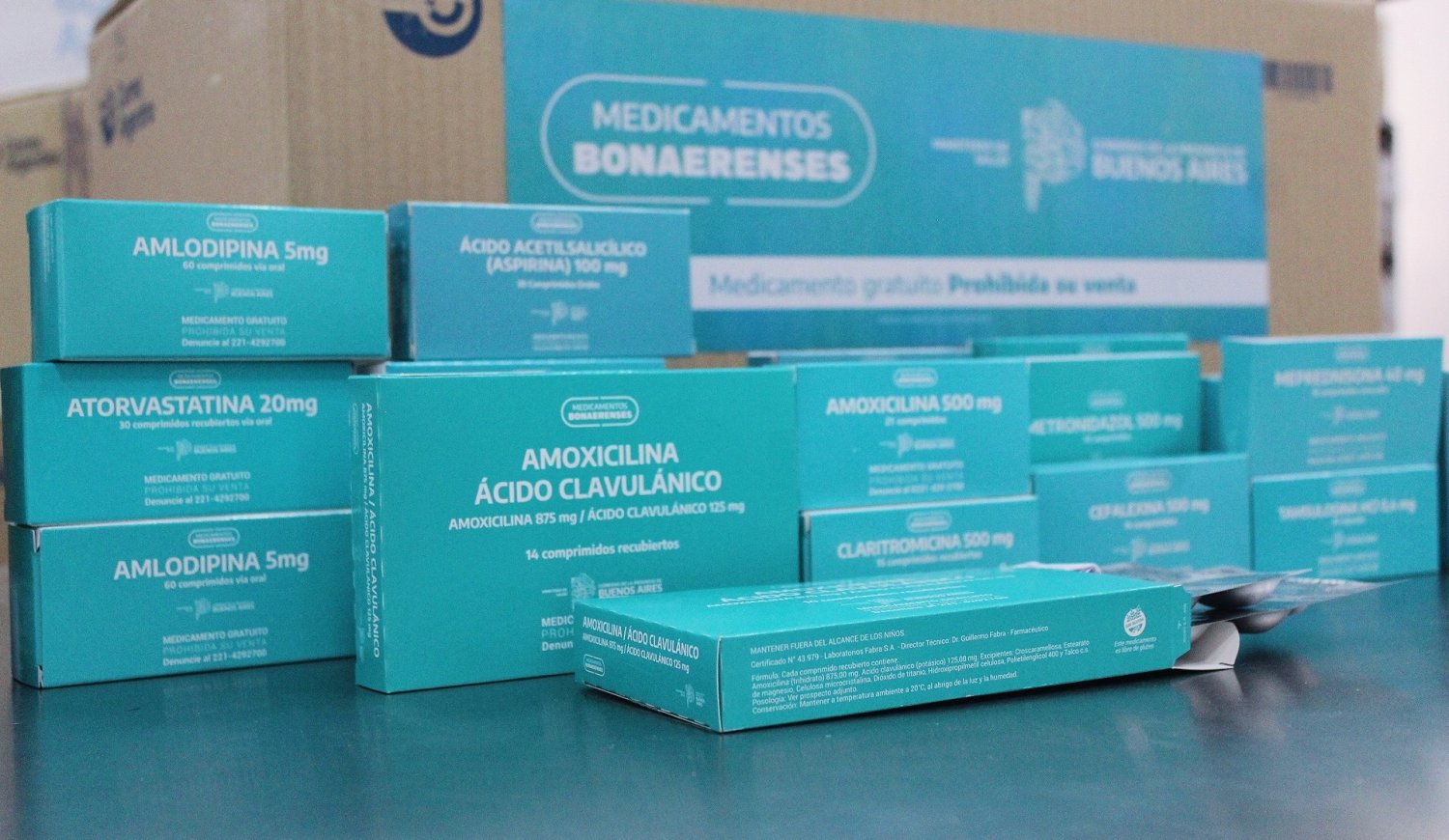 La Provincia anunció refuerzo de remedios