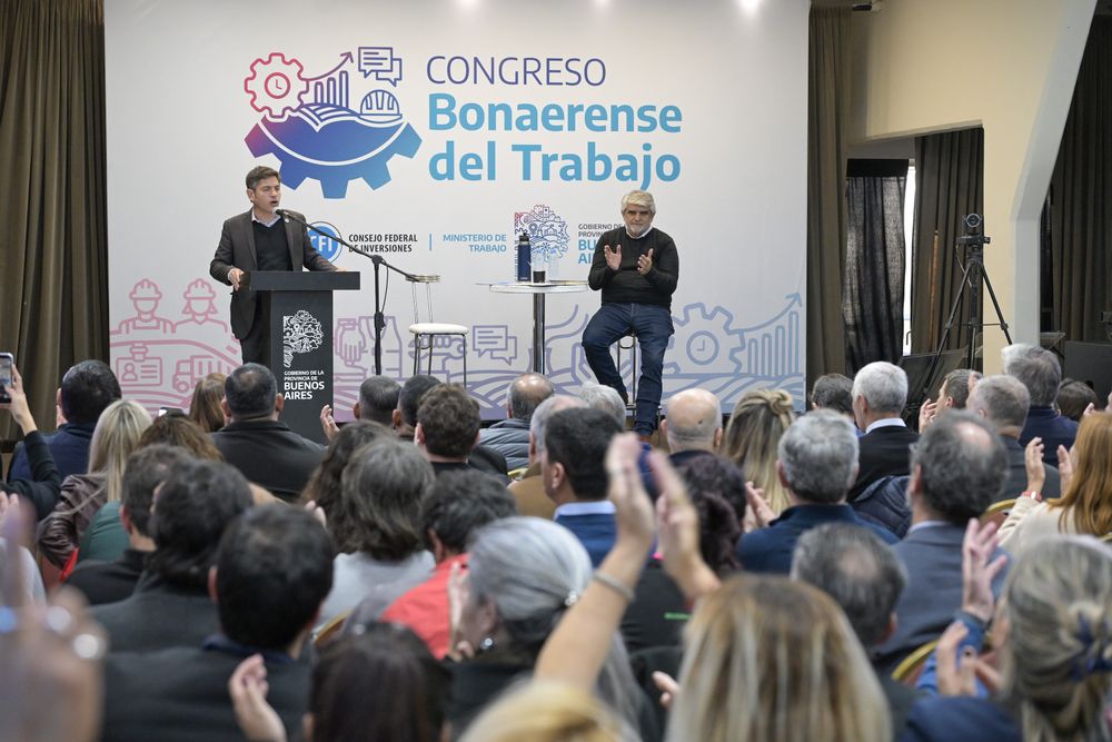 Kicillof mostró músculo sindical en Mar del Plata y dijo que “hoy más que nunca gobernar es crear trabajo