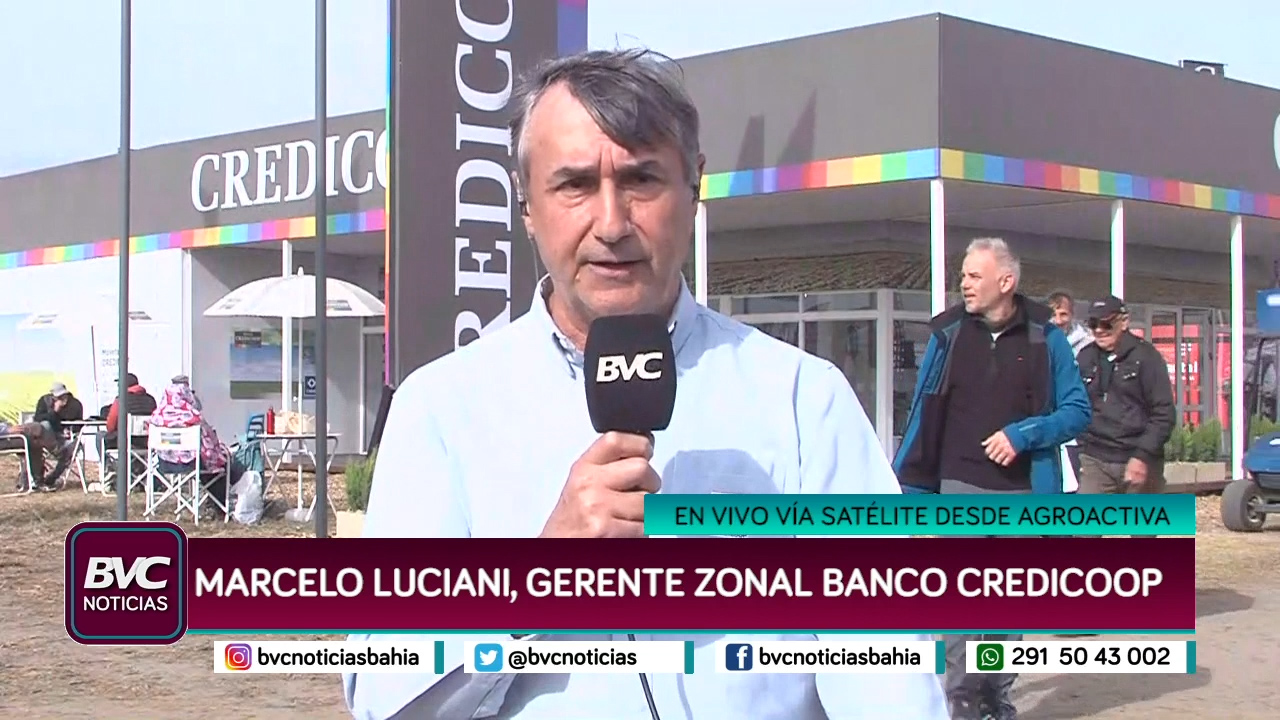 Agroactiva: Banco Credicoop presentó líneas de financiamiento para el sector agropecuario