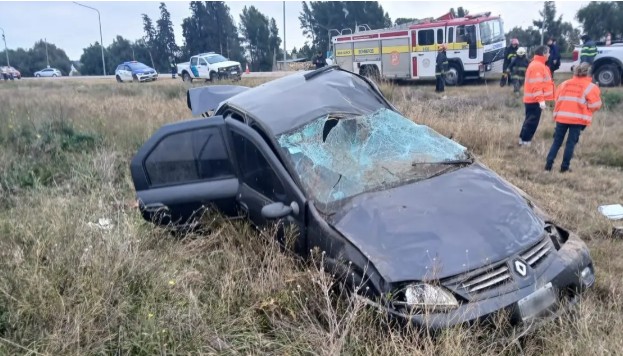 Fatal accidente en el ingreso a Bahía Blanca