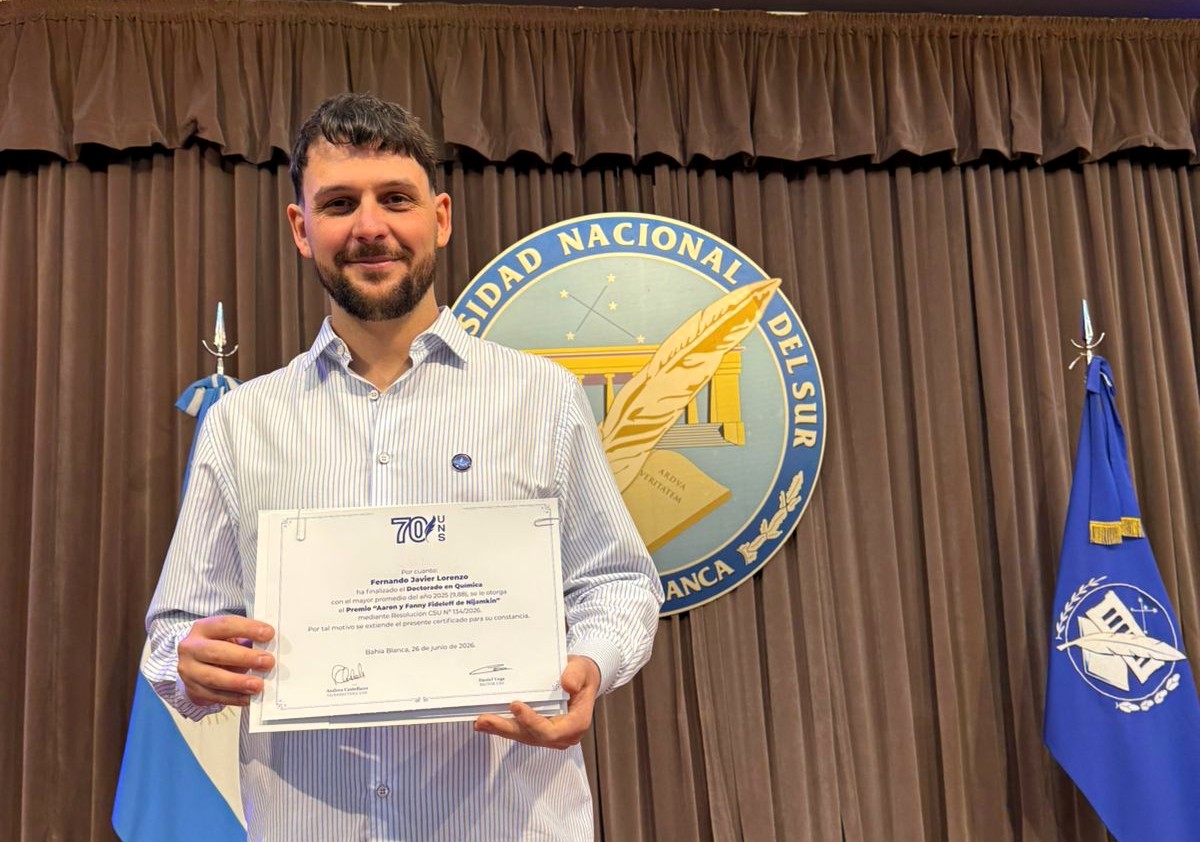 Premio al mejor doctorado en Química