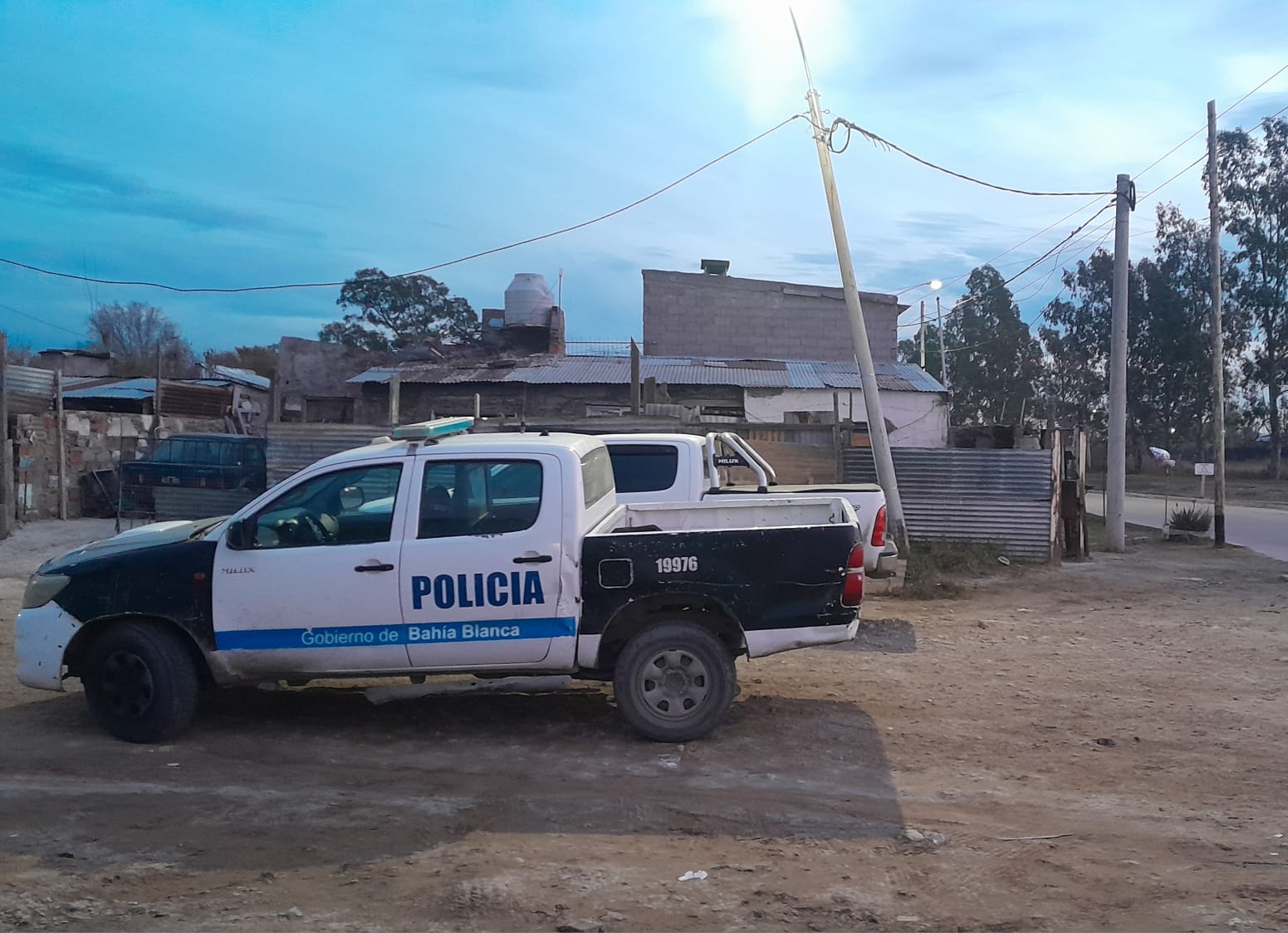 Dos aprehendidos por el robo de cables en el Club Huracán de Ingeniero White