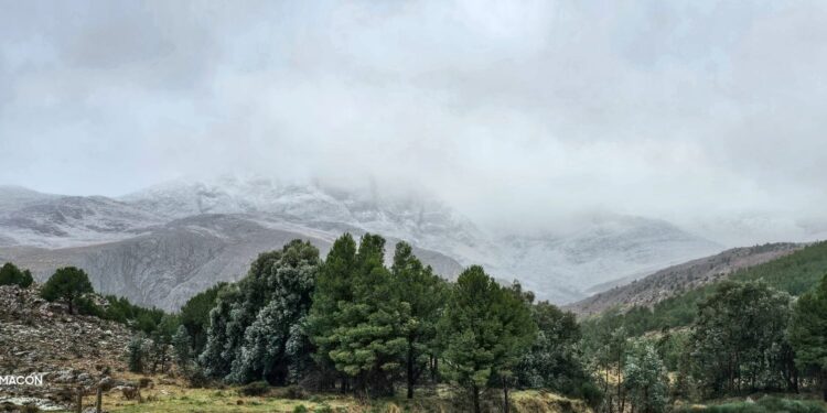Primeras nevadas en las cumbres de Sierra de la Ventana