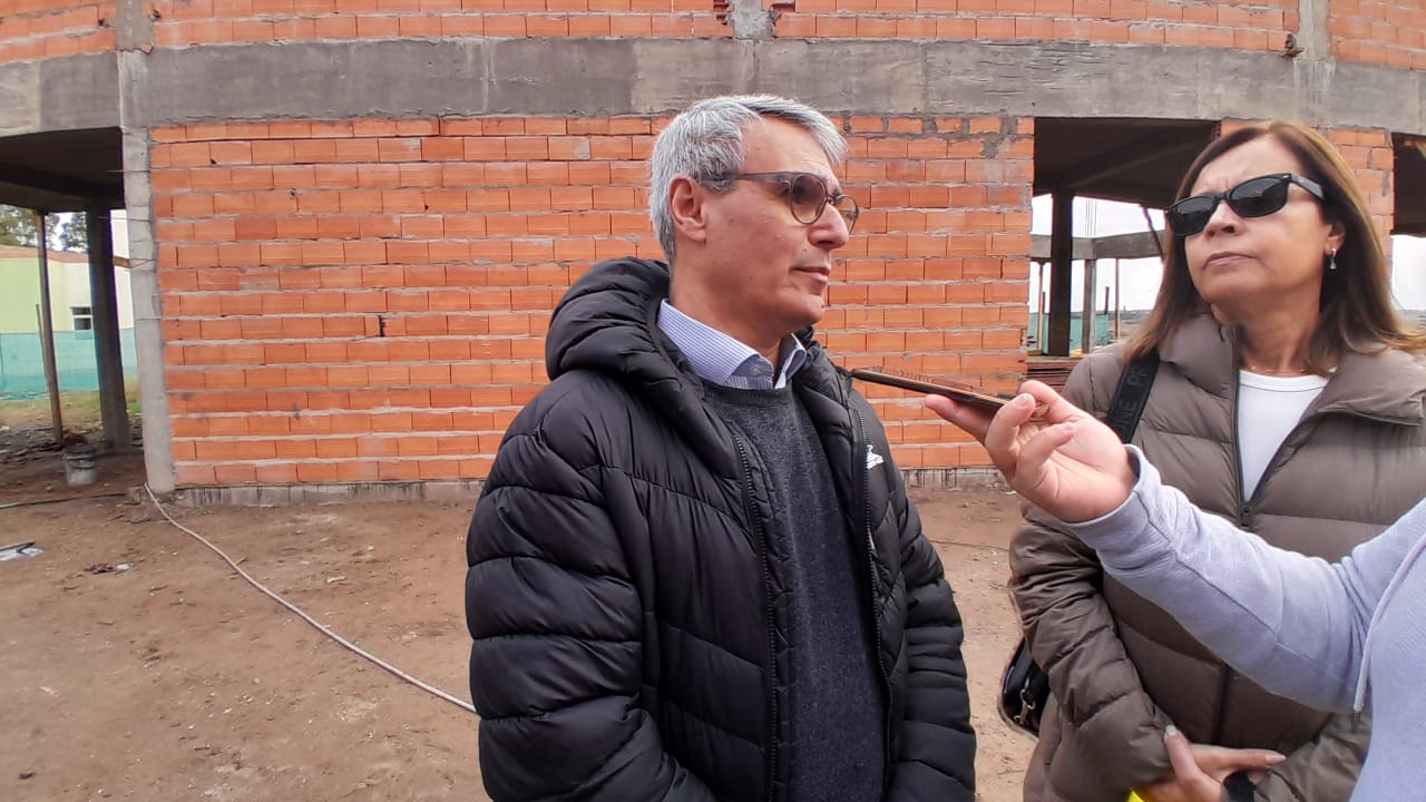 Avanza la construcción de nuevas aulas en el Campus de la UNS