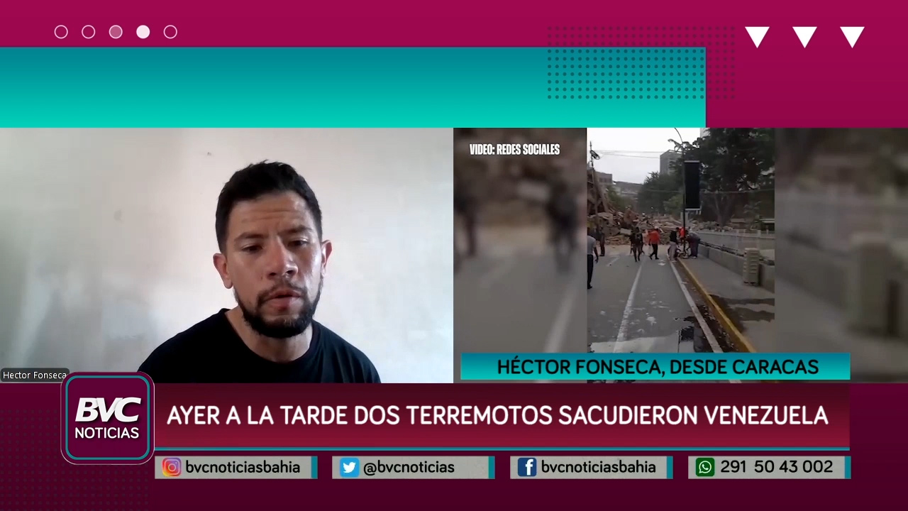 Terremoto en Venezuela: el testimonio de un ex vecino de Bahía Blanca desde Caracas
