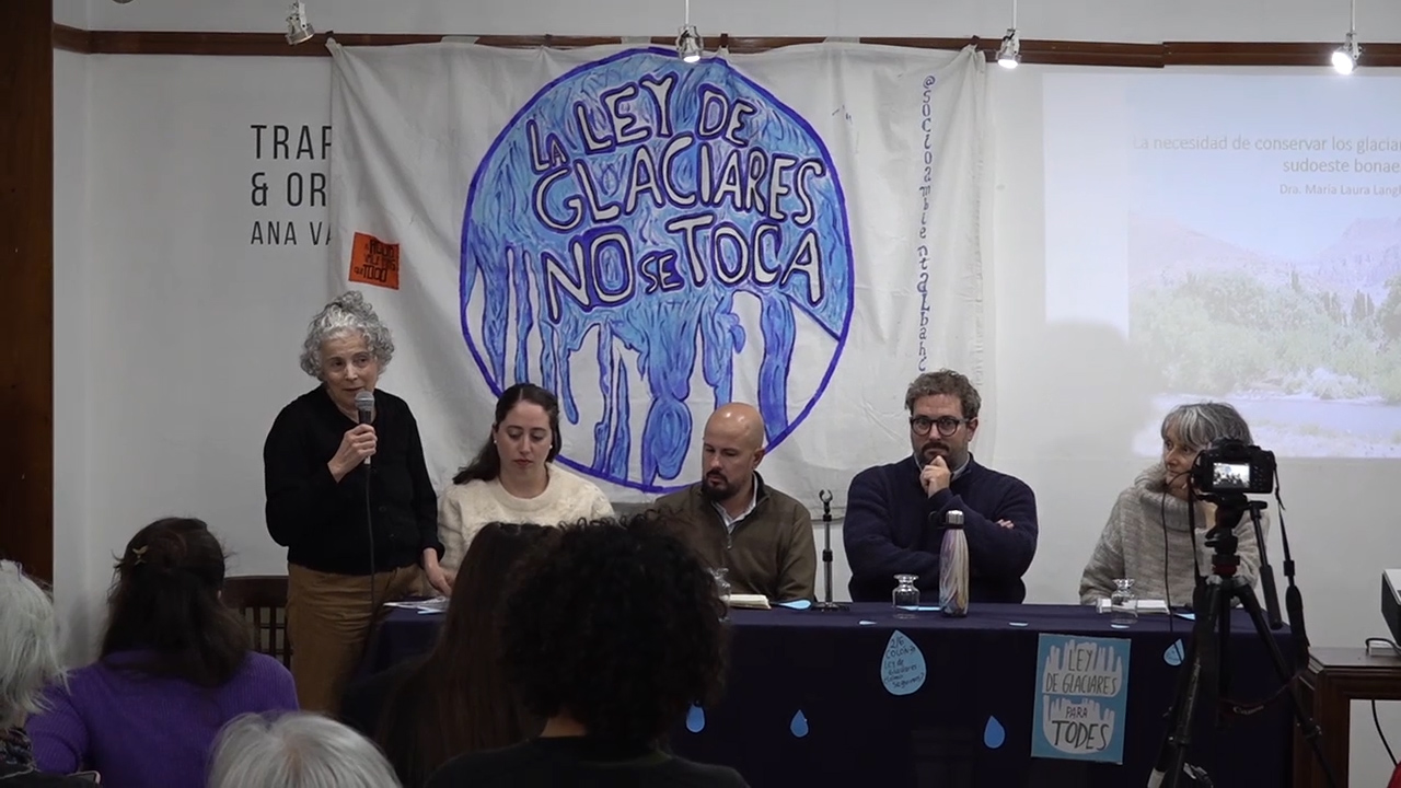 La protección de los glaciares, eje de un encuentro en Bahía Blanca