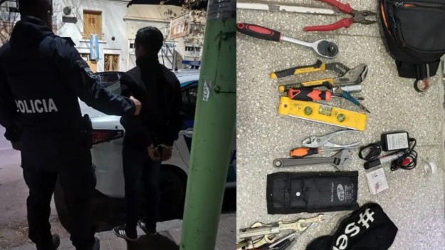 Intentó robar una moto y lo atraparon