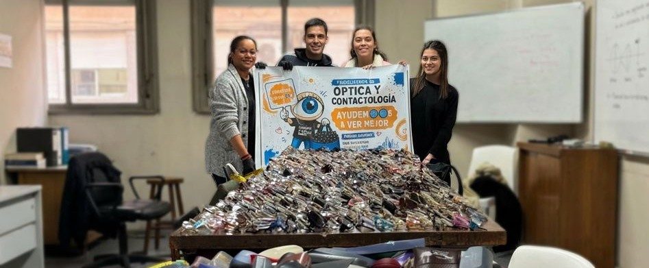 Culminó con éxito la campaña de anteojos para proyecto social