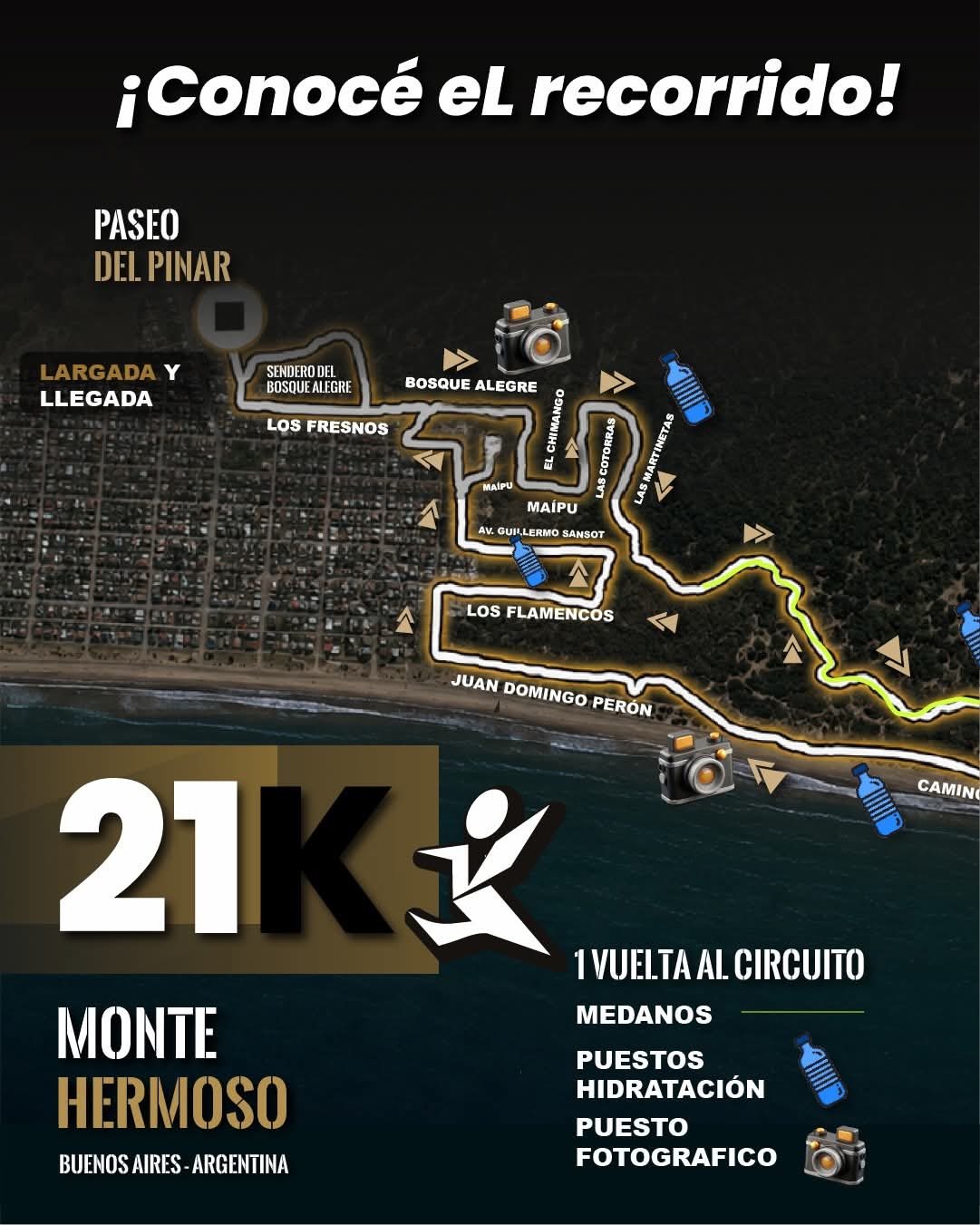Monte Corre La Aventura presentó el recorrido para su edición 2026