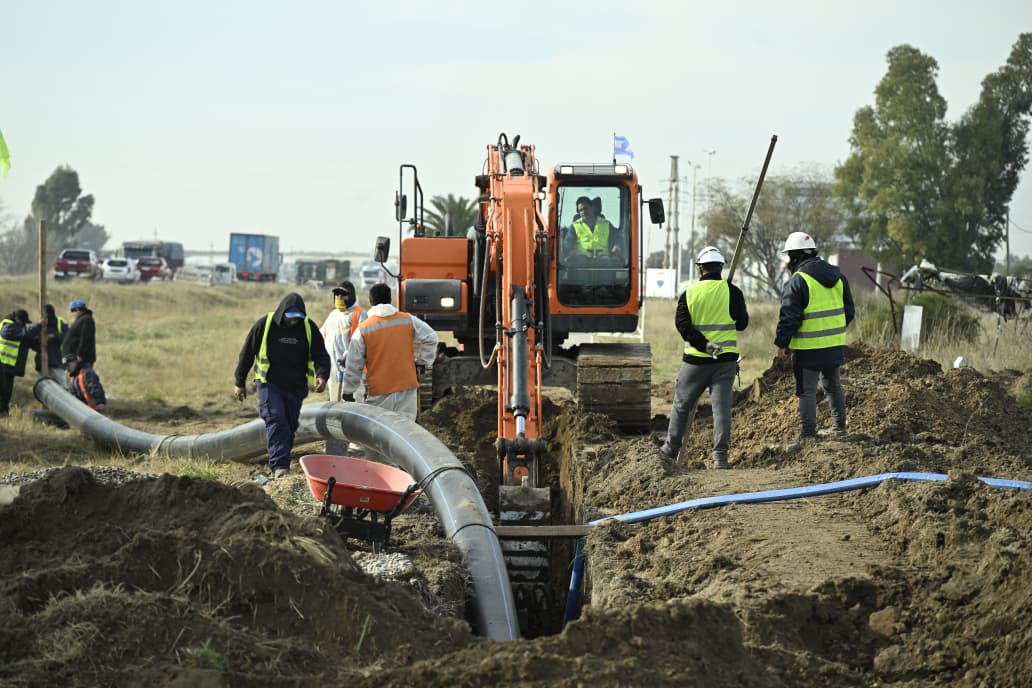 General Daniel Cerri: avanzan obras clave de agua, infraestructura pluvial y salud