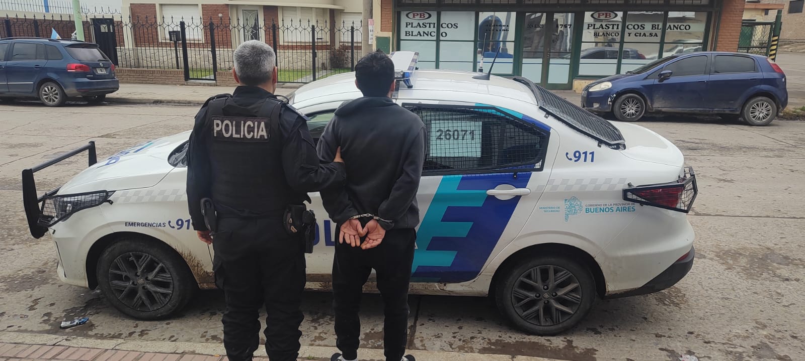 Una pelea terminó con dos personas aprehendidas