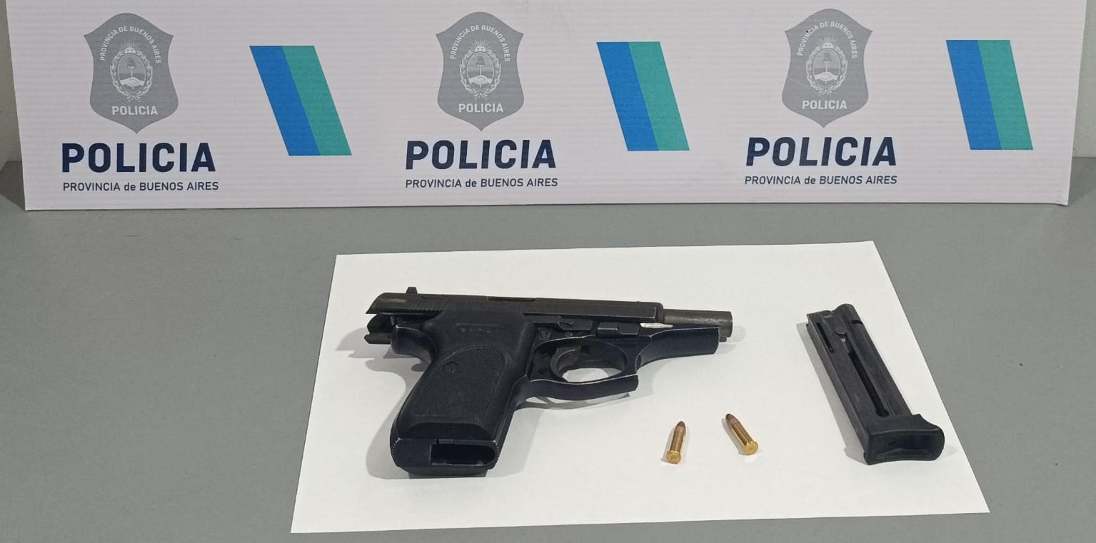 Lo arrestaron por efectuar disparos en el barrio Maldonado