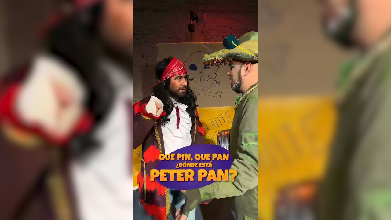 “Qué pin, qué pan ¿Dónde está Peter Pan?”: propuesta teatral en vacaciones de invierno