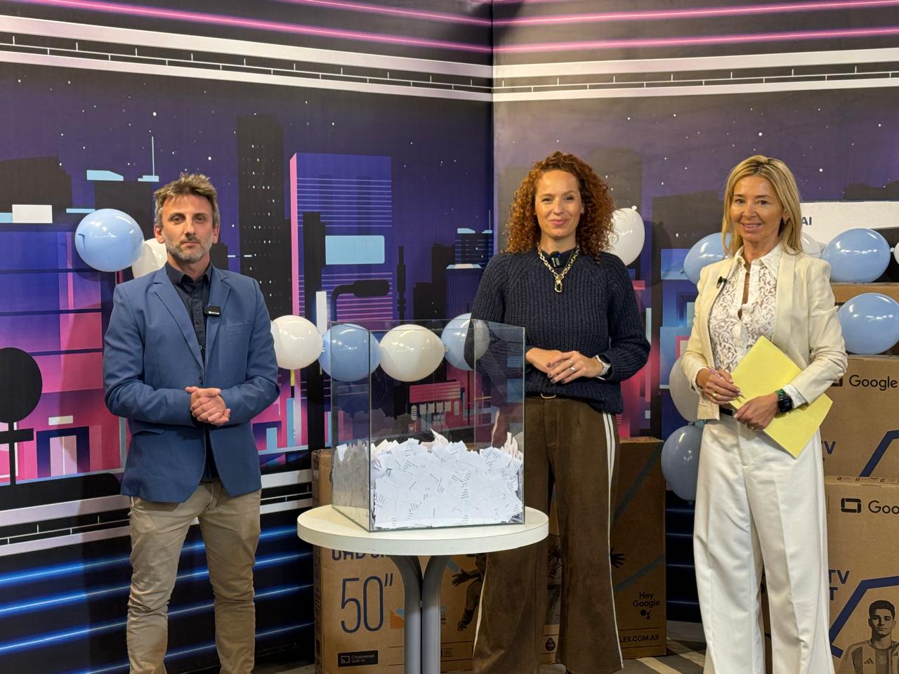Se realizó el sorteo de los cinco Smart TV de 50″ exclusivos para abonados de BVC