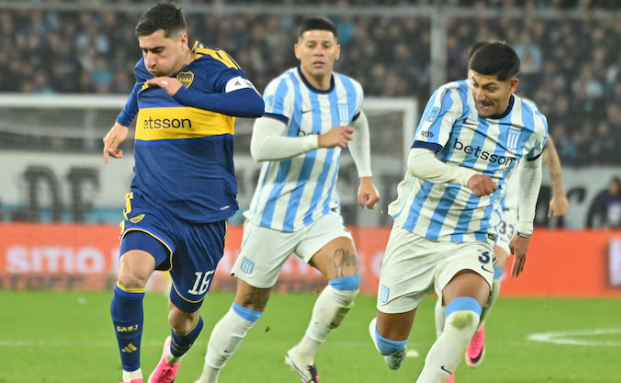 Boca Juniors y Racing Club empataron 1-1 en Avellaneda por el clásico de la fecha 6 del Torneo Clausura