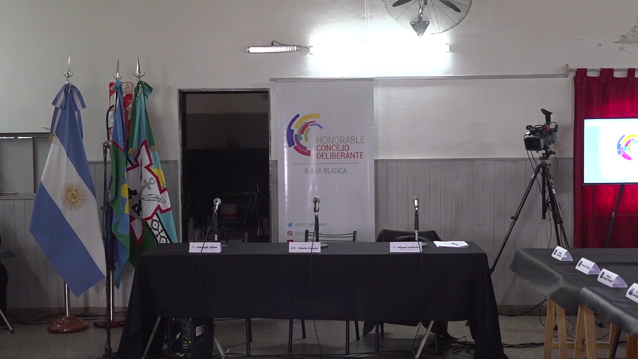 Trabajo de cercanía: el HCD sesionó en la Sociedad de Fomento de San Miguel
