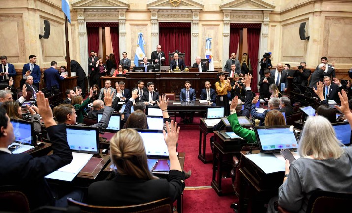 El Senado aprobó la ley de propiedad privada, pero el Gobierno debió ceder en la reforma del Fuego