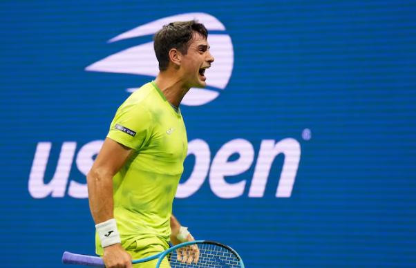 Mariano Navone venció a Novak Djokovic en el US Open