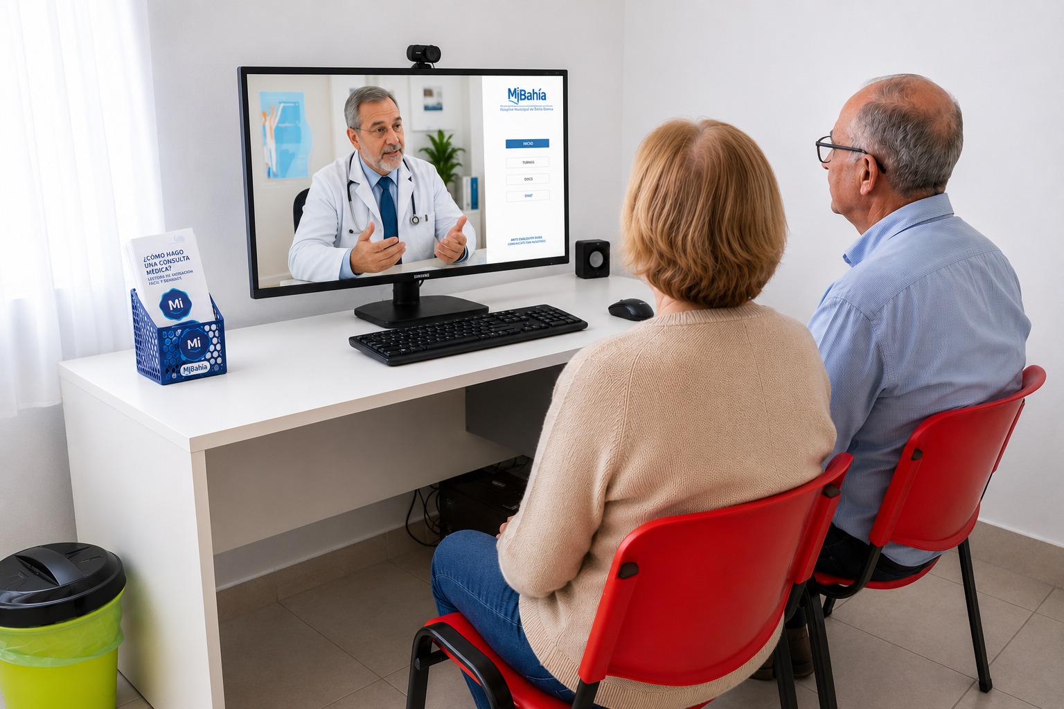 El Hospital Municipal incorporó consultorios de telemedicina en el sector de guardia médica