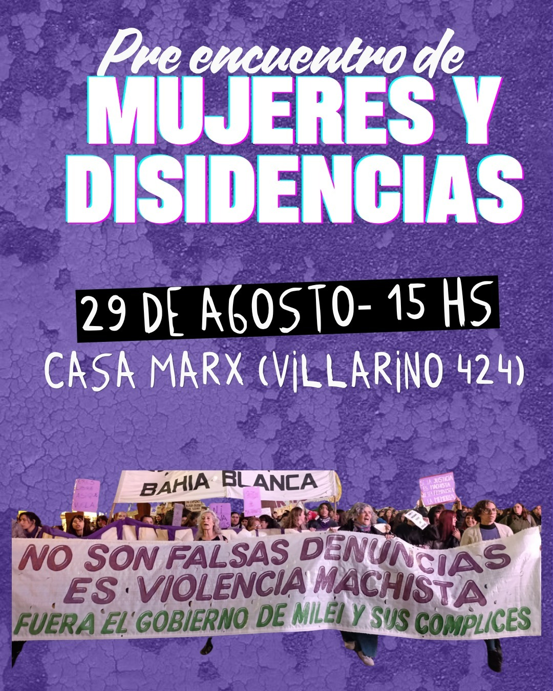 Se realizará en Bahía el Pre Encuentro de Mujeres y Disidencias