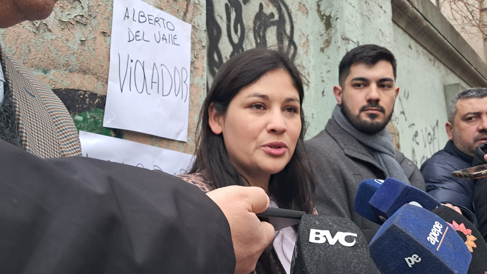 “Tenemos que luchar para que Del Valle sea condenado”, dijo Yamila, abogada y hermana de la víctima