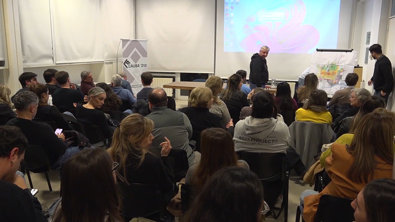 Arquitectos, autoridades y estudiantes debatieron el futuro del ordenamiento urbano de Bahía Blanca