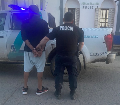 Violencia familiar: detuvieron a un hombre acusado de agredir a su pareja
