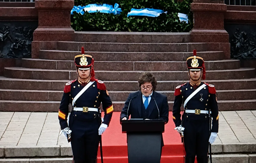 Milei encabezó el acto en homenaje a San Martín: “Los enemigos de la libertad existen y no descansan”