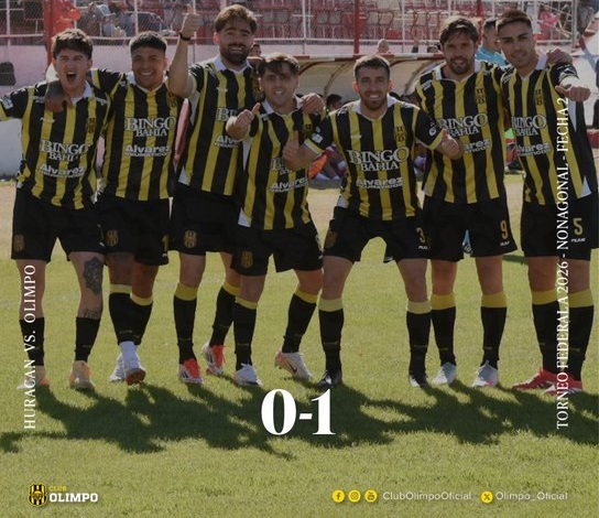 Olimpo venció a Huracán Las Heras y sumó su primera victoria en el Nonagonal