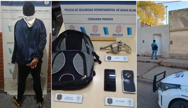 Robó una mochila con un celular, pero tenía el GPS prendido y lo atraparon