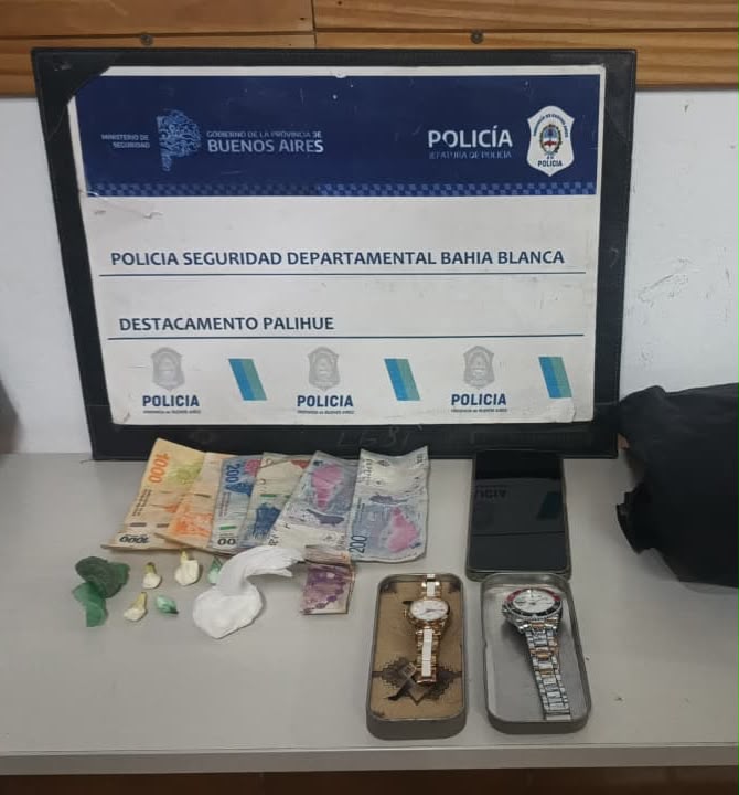 Dos aprehendidos tras investigar un robo: secuestraron cocaína y objetos sustraídos