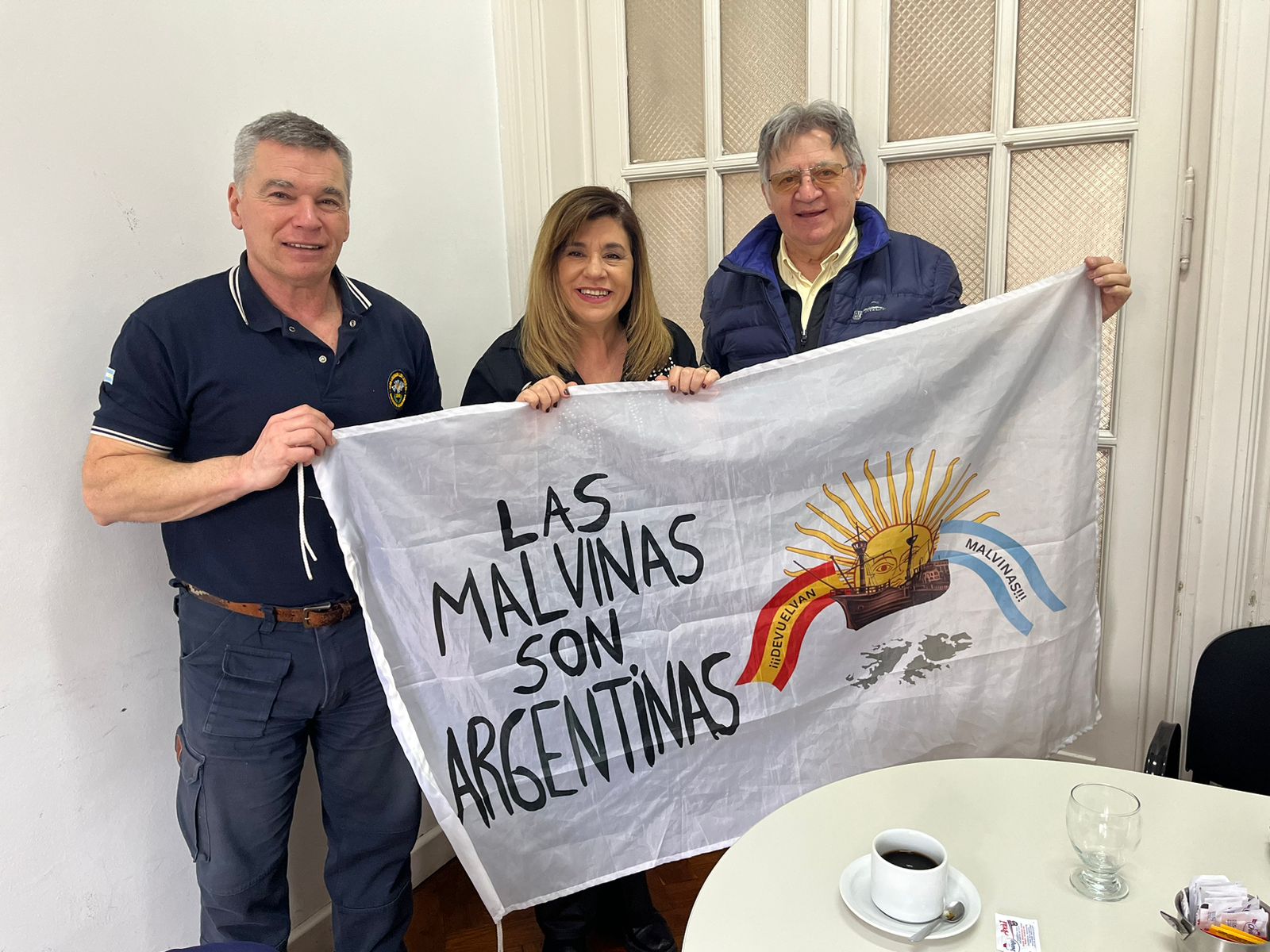 El HCD recibió a representantes de Veteranos de Malvinas
