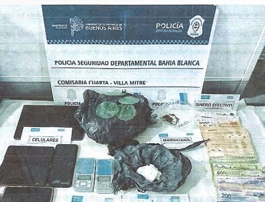 Realizan 6 allanamientos por comercialización de droga en Bahía Blanca y Punta Alta