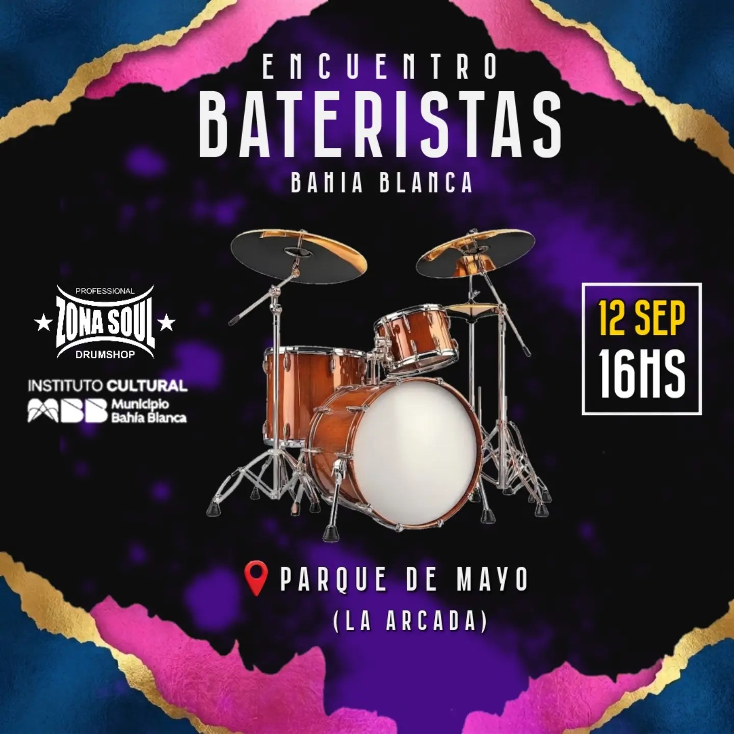 Más de 100 bateristas tocarán juntos este sábado en el Parque de Mayo