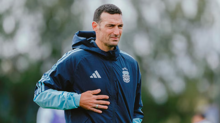 El primer equipo que paró Lionel Scaloni en el inicio del ciclo rumbo al Mundial 2030