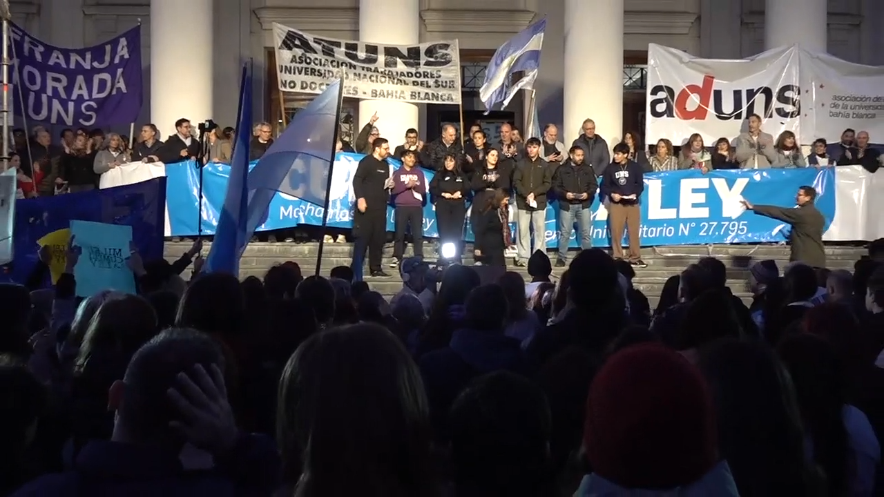 Anticipan tres días de paro si el gobierno no cumple la cautelar con universidades