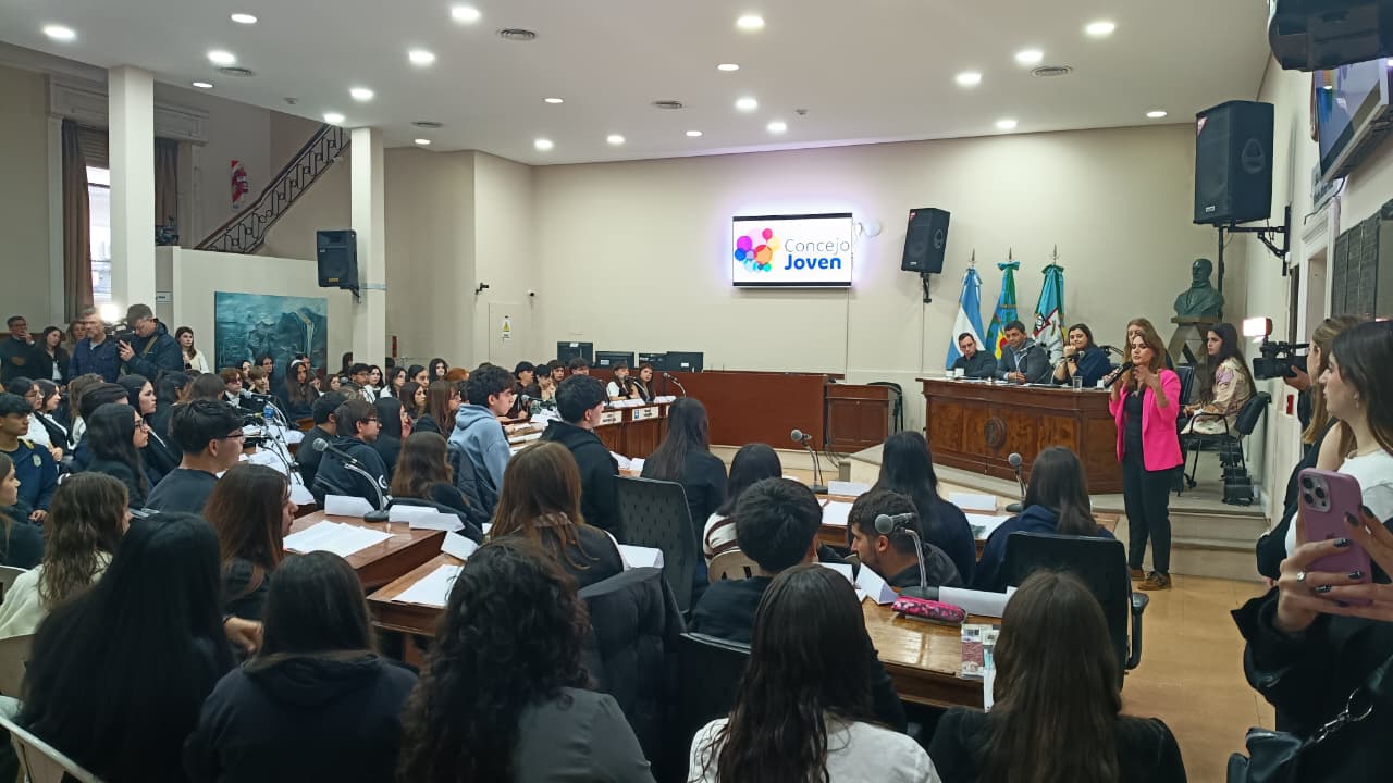 Concejo Deliberante Joven: Los alumnos defienden sus proyectos