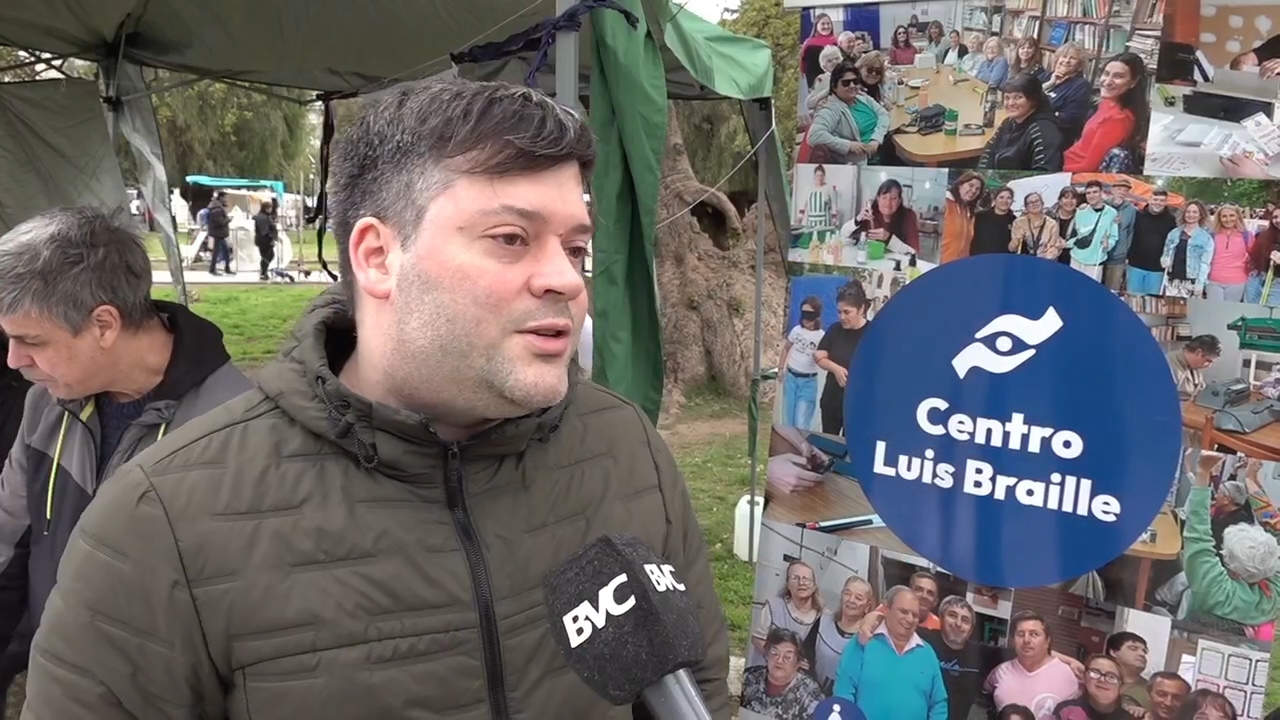 El Centro Luis Braille invita a una “Caminata a Ciegas” en el Encuentro Nacional de Artesanos